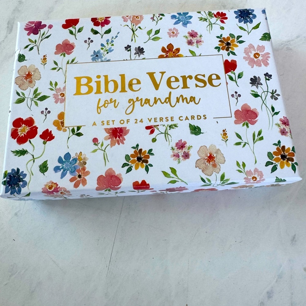 Floral Bible Verse Cards for Grandma- makes a sweet gift or buy for yourself 🌸🌻🌺